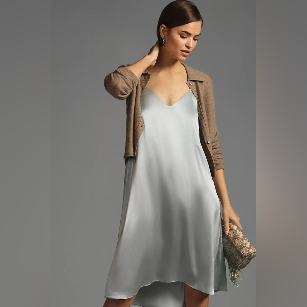 Papinelle Silk Slip Dress